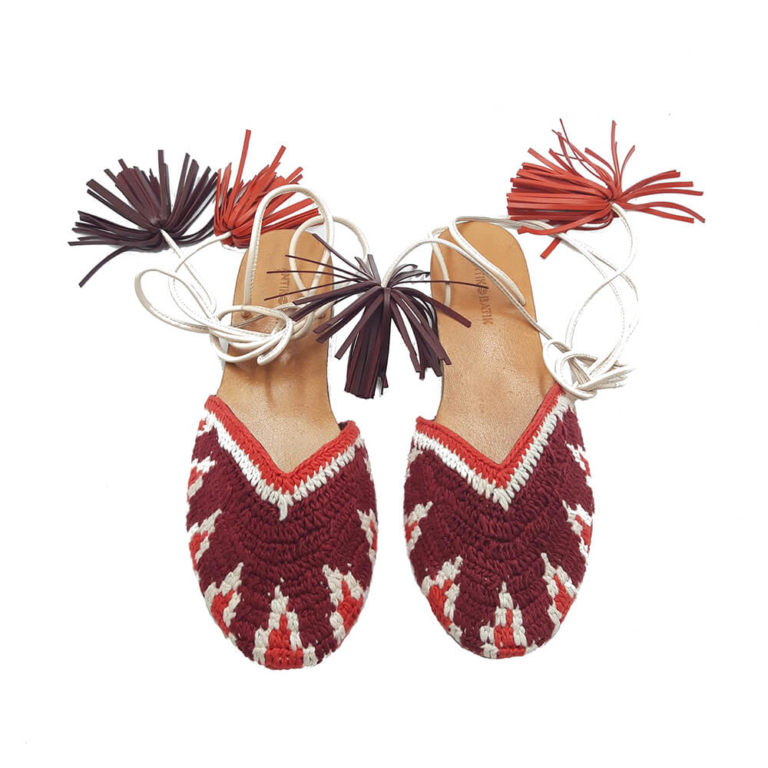 Sandalias ganchillo