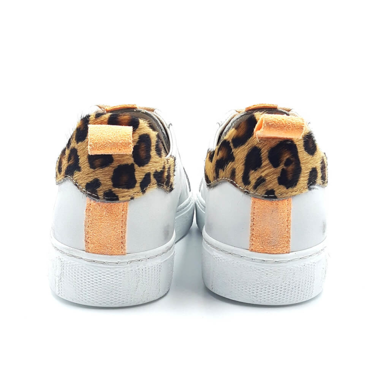 Zapatillas deportivas naranja leopardo - Imagen 3