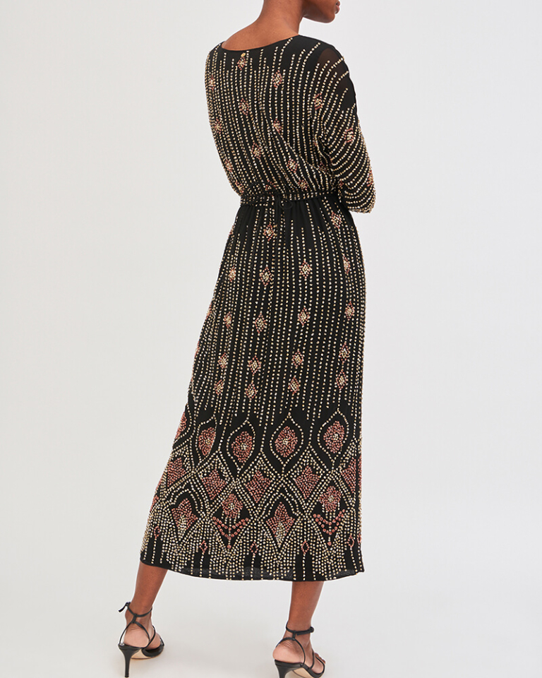 Antik Batik vestido largo Emilie - Imagen 2