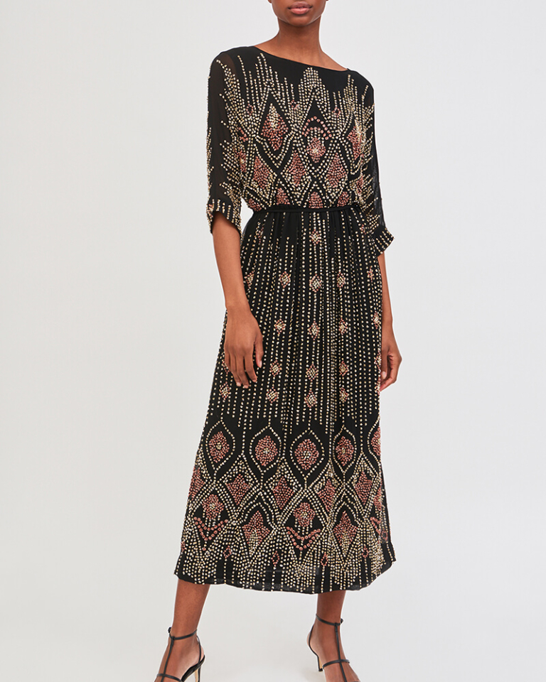 Antik Batik vestido largo Emilie