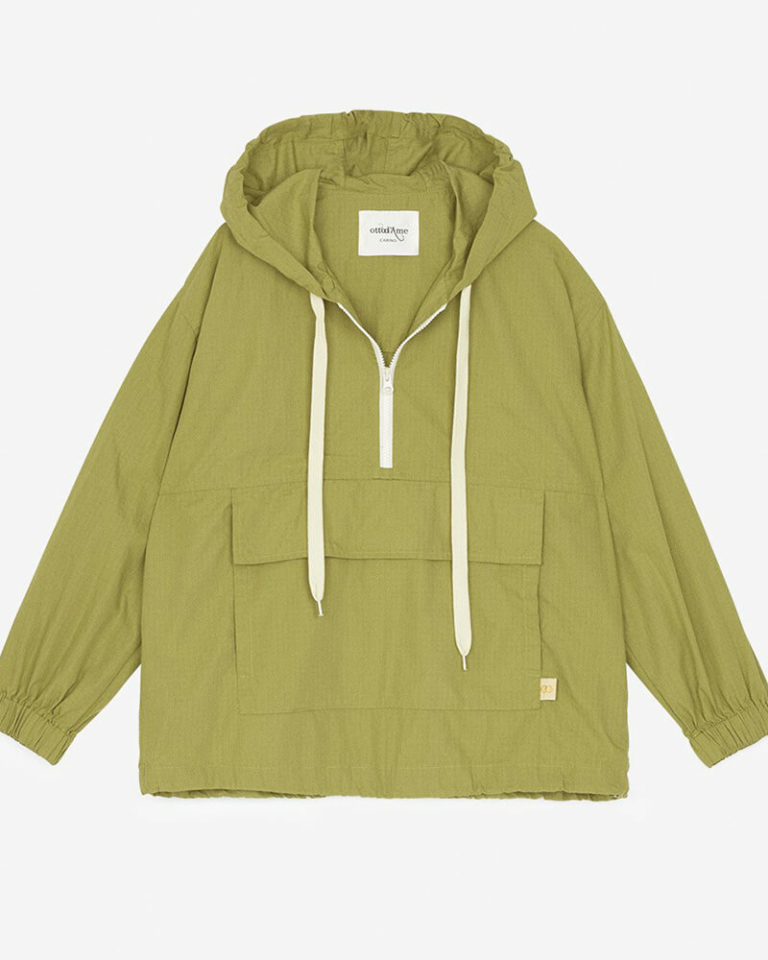 Otto d'Ame chaqueta verde con capucha - Imagen 4