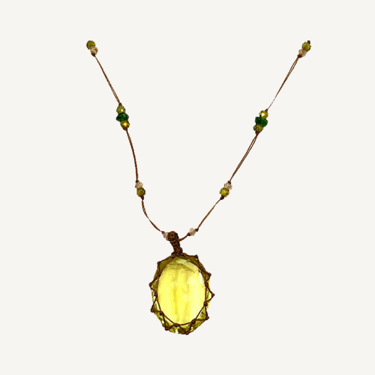 Colgante Lemon topaz V
