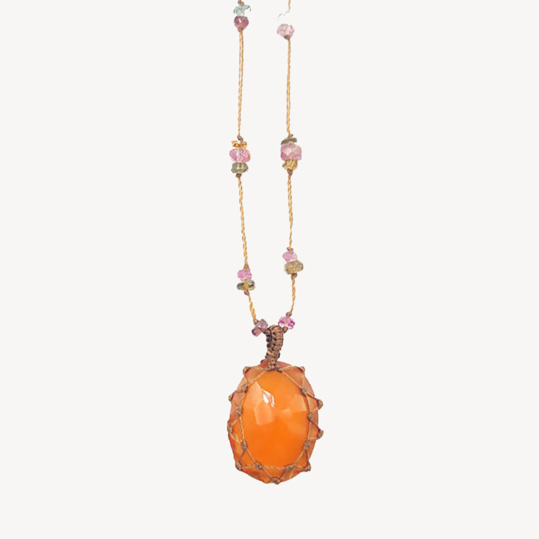 Colgante cornalina VV - Imagen 2