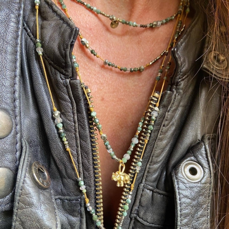 Collar turquesas