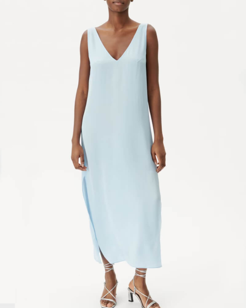 Twist & Tango vestido liso azul