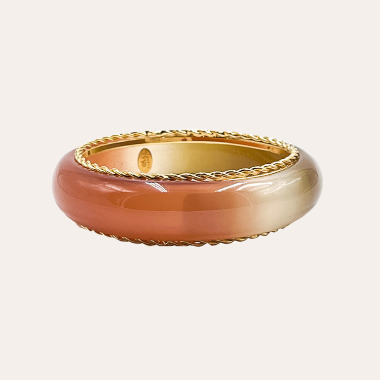 Gas Bijoux brazalete rígido en nácar degradé