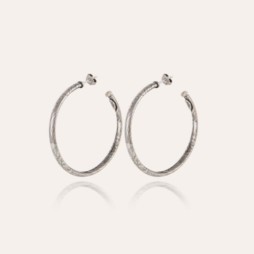 GAS BIJOUX PENDIENTES CREOLE MAORI PLATA 13379