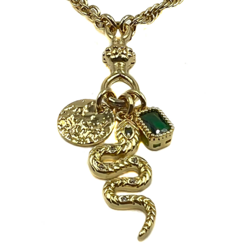 Virginie collar serpiente oro zoom 13346