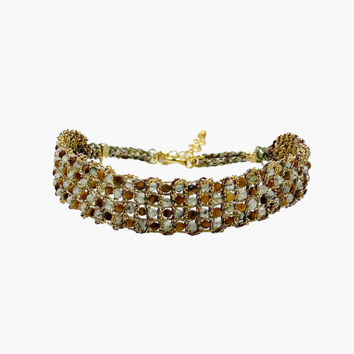 Pulsera Jaipur dorada prenite