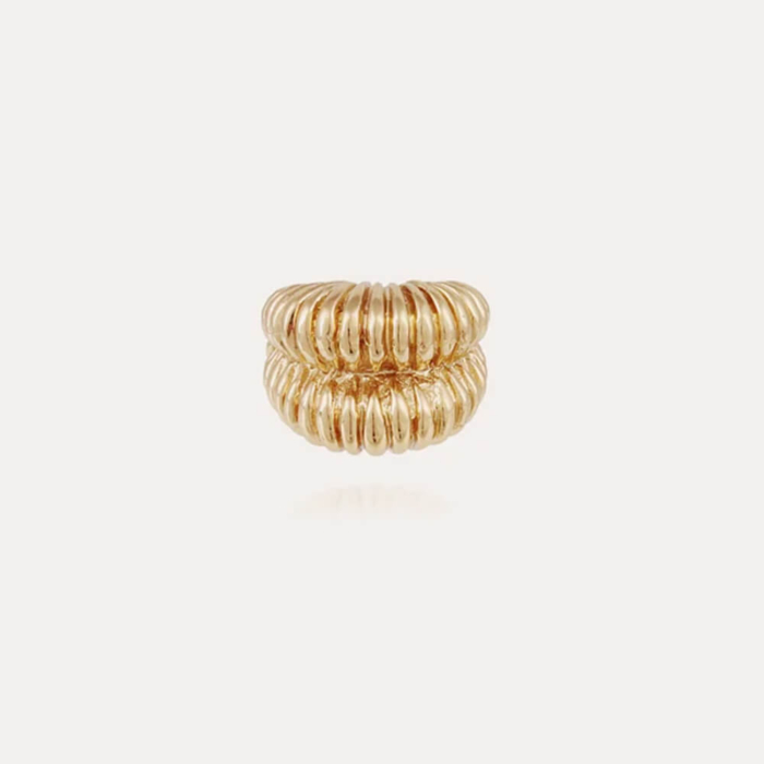 Gas Bijoux anillo Tiki oro - Imagen 2