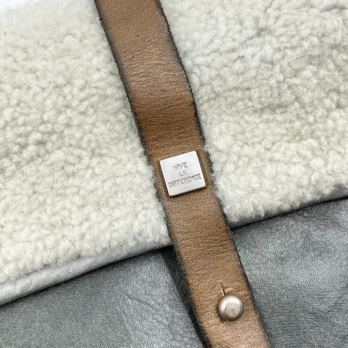 Vive La Difference Bolso Like Me V Gris - Imagen 2