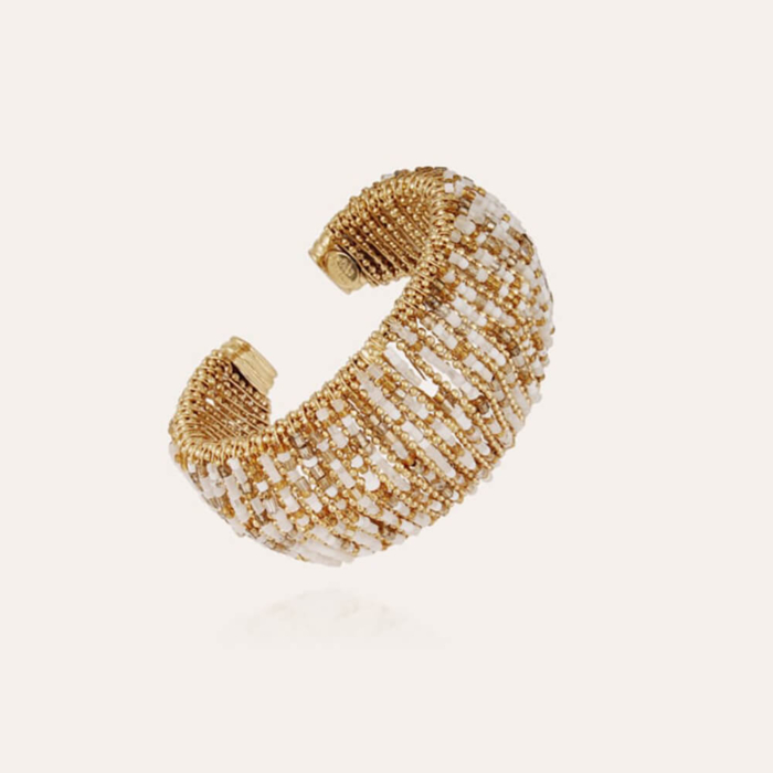 Gas Bijoux Brazalete Izzia Blanco - Imagen 2