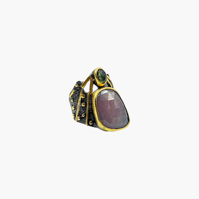 Anillo Amatista rosa - Imagen 3