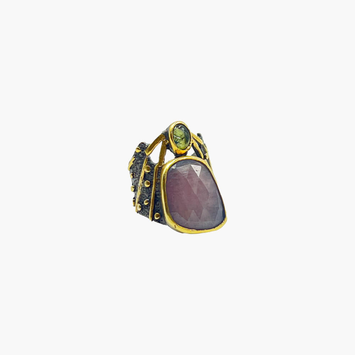 Anillo Amatista rosa - Imagen 4