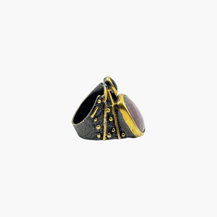 Anillo Amatista rosa - Imagen 5