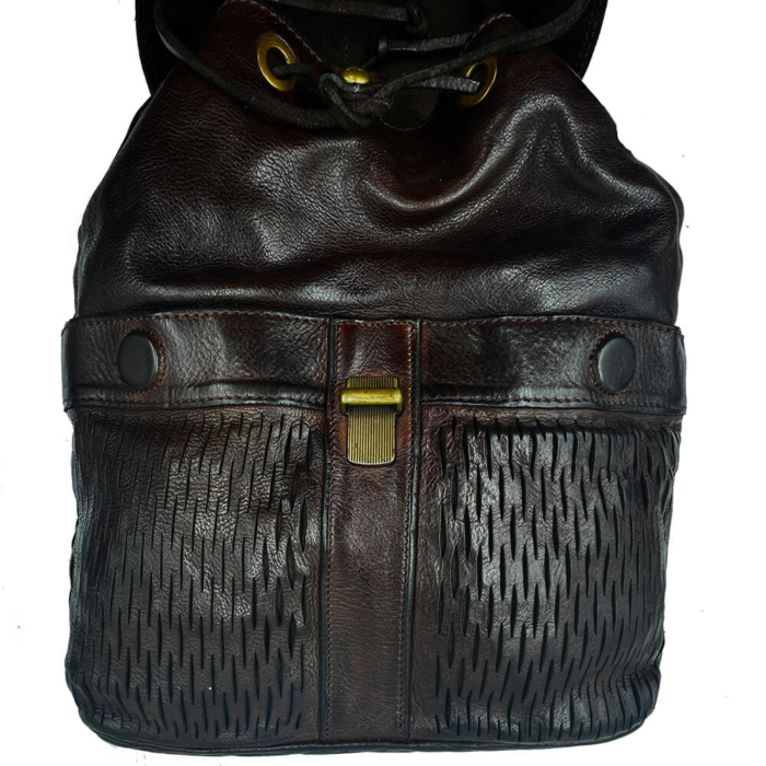Campomaggi mochila Cow chocolate - Imagen 2