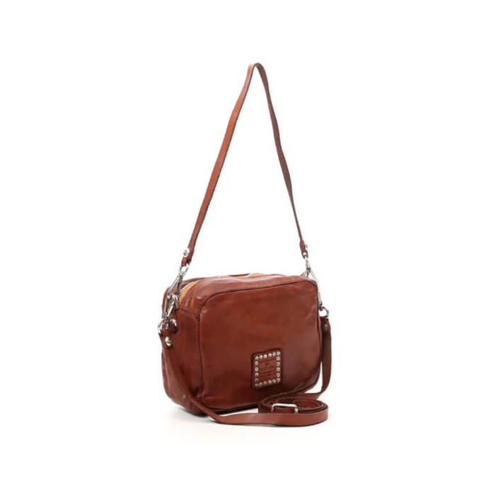 Campomaggi Bolso trenzado Ostuni Cognac - Imagen 2