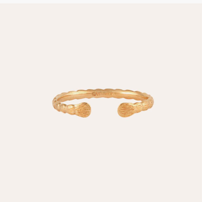 Gas Bijoux pulsera Liane ancha oro - Imagen 4