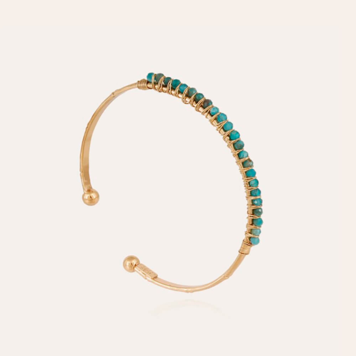 BRAZALETE LYRE APATITA AZUL 1