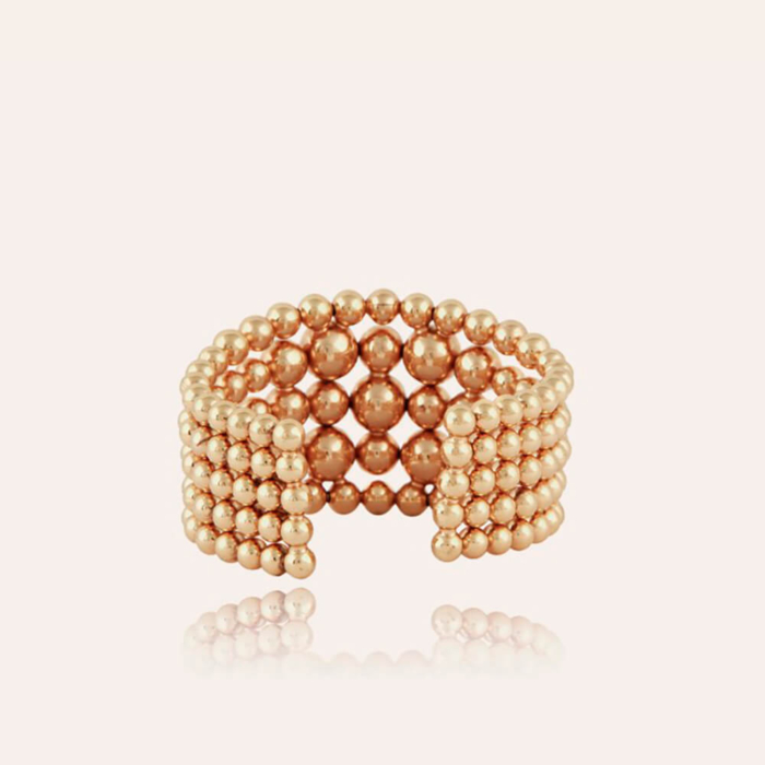 BRAZALETE MULTIPERLA ORO 2