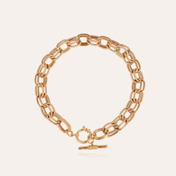 Gas Bijoux gargantilla Bell oro - Imagen 2