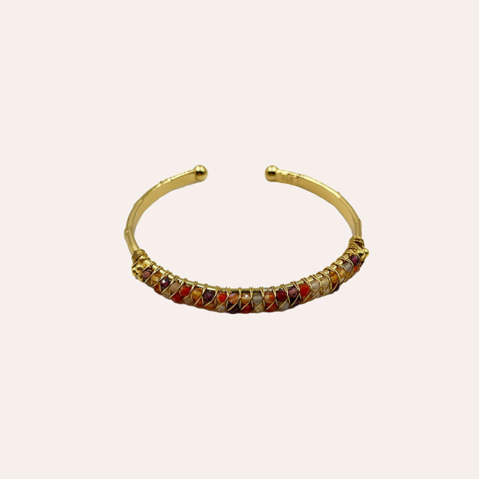 gas bijoux brazalete naranja2