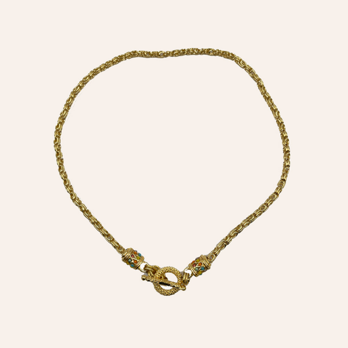 Gas Bijoux Gargantilla Maglia oro