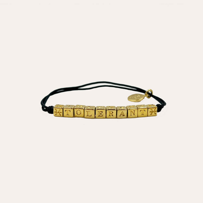 Gas Bijoux pulsera Tolerant negro