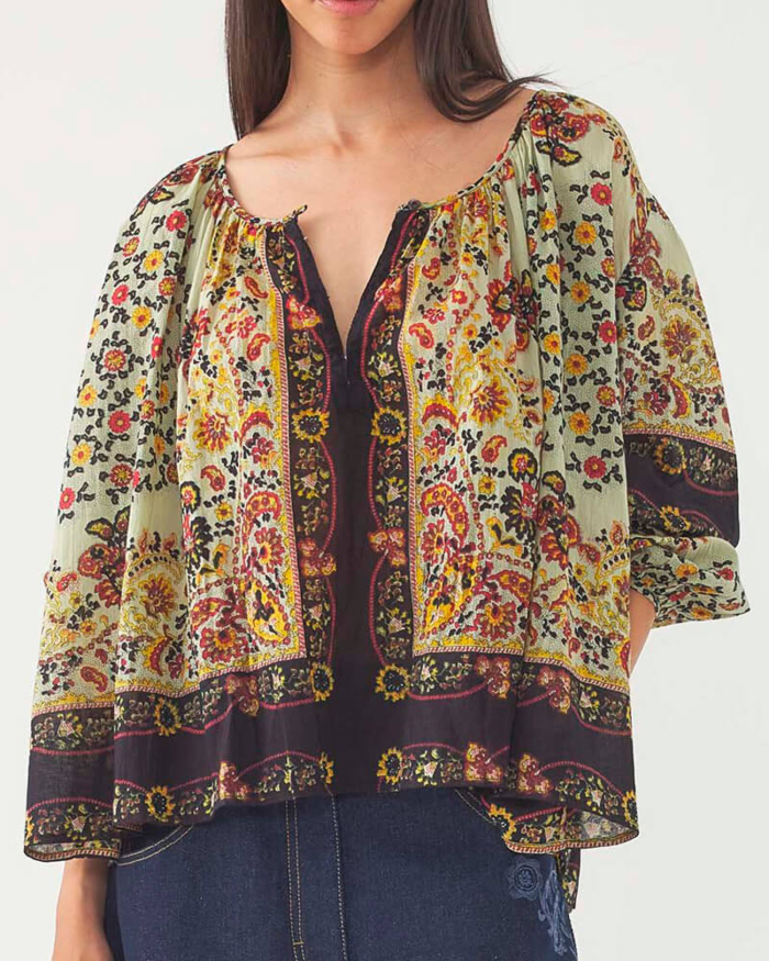 Antik Batik Blusa Marius - Imagen 2