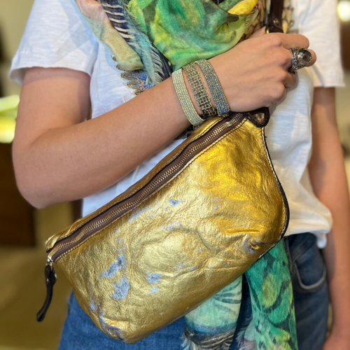 Campomaggi Riñonera Gold Oro