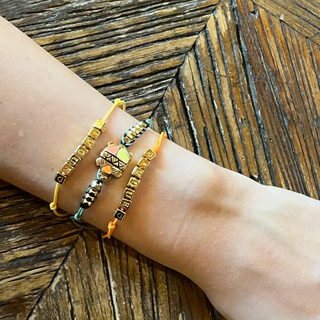 Gas Bijoux pulsera Amour naranja