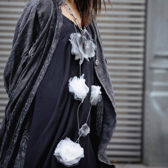 Collar Lunga Negro - Imagen 2