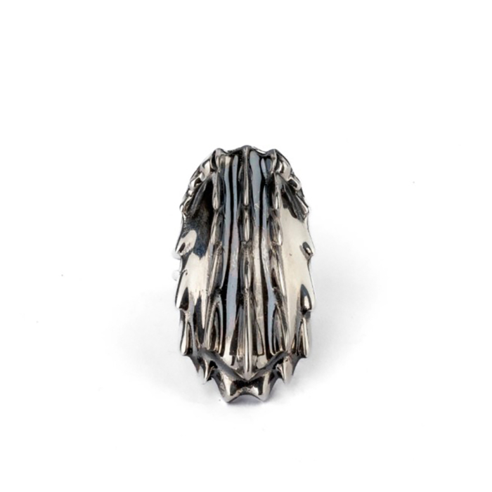 Elena Estaun Anillo Tortuga Plata XL