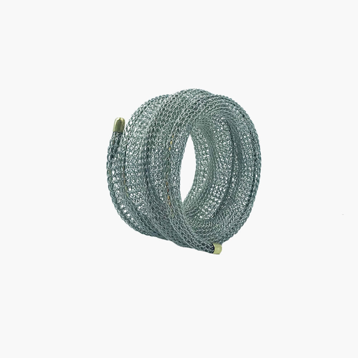 Pulsera Serpiente Plata - Imagen 5