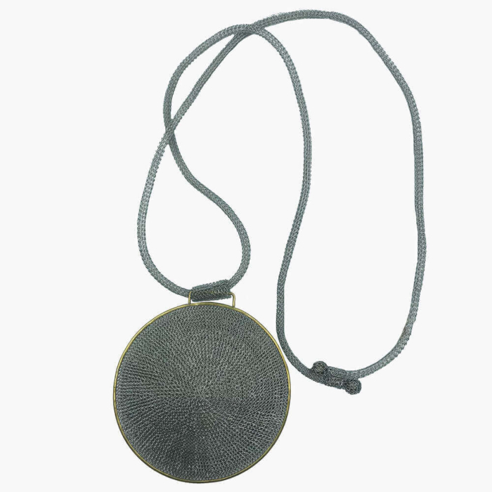 Collar Gong Oxido/plata - Imagen 4