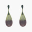 Pendientes Gota bajo cobre