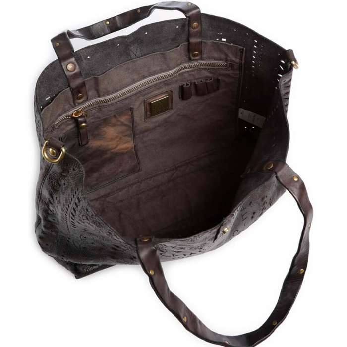 Campomaggi Bolso Teodorano Floriana Gris - Imagen 4