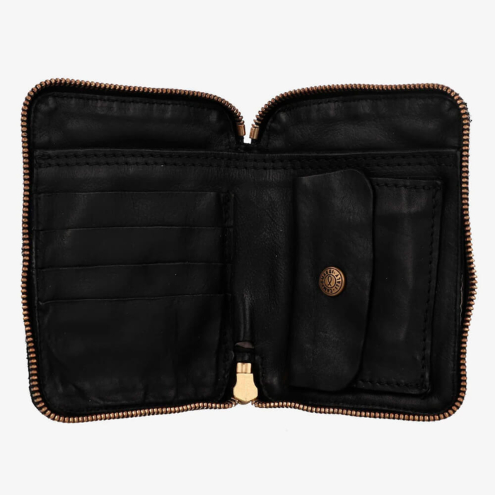 Campomaggi Cartera Tosca Bella Di Noche Negro - Imagen 5