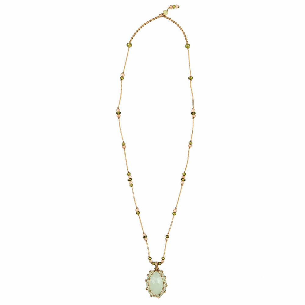 Gargantilla Green Calcedonia VV
