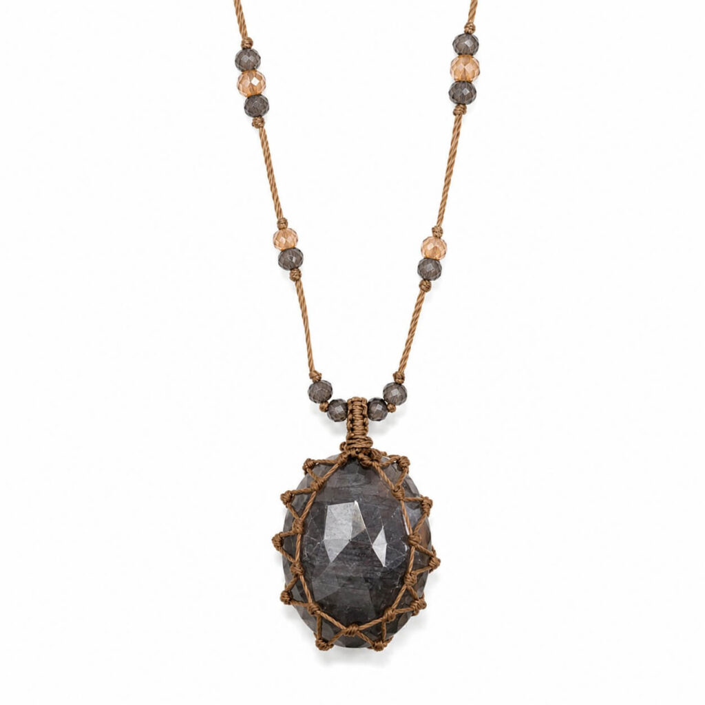 Gargantilla Corundum Grey Sapphire VVV