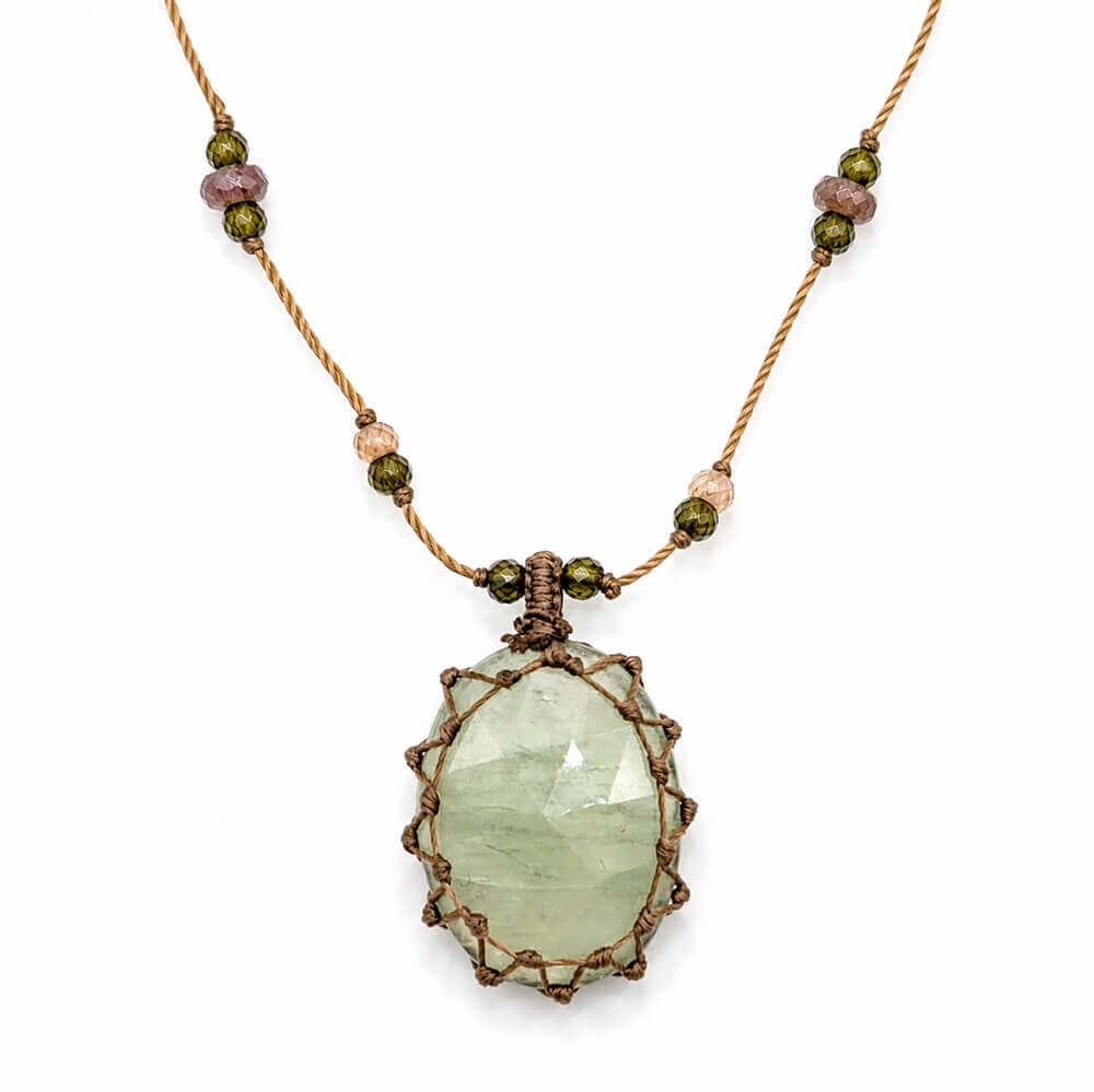 Gargantilla Green Kyanite VVV