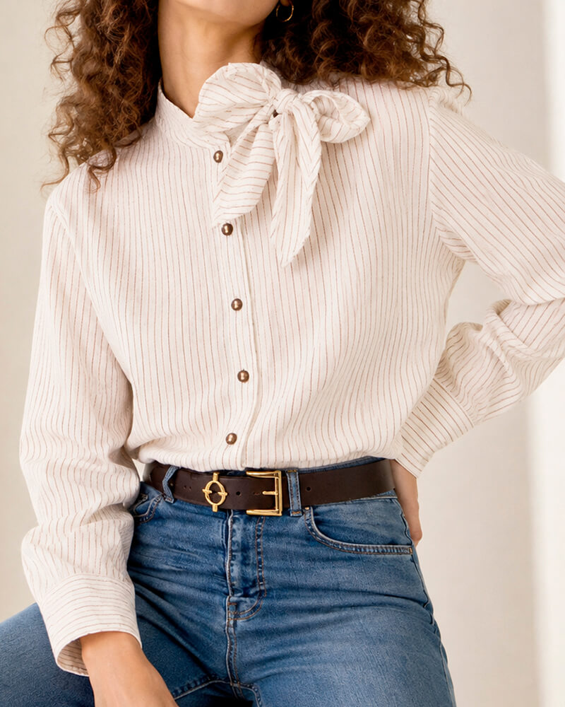 Ottod’Ame Camisa Bow