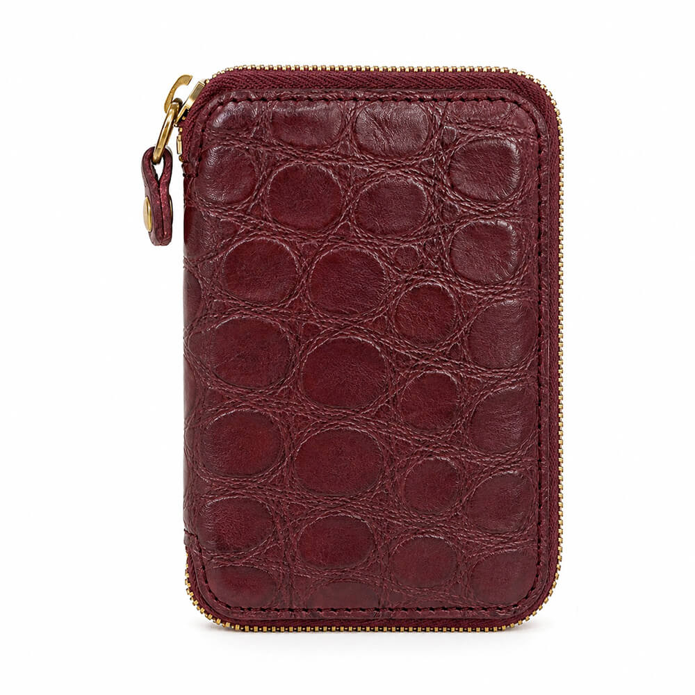 Campomaggi Cartera Croco Burdeos