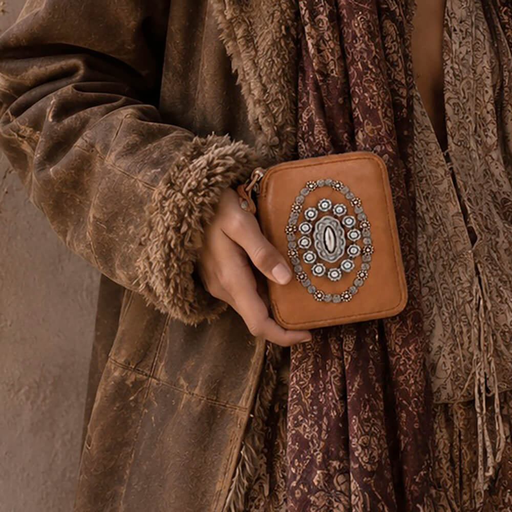 Campomaggi Cartera Volterra Tosca Coñac