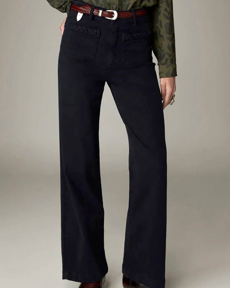 Maison Hotel Pantalón Giulietta en color navy