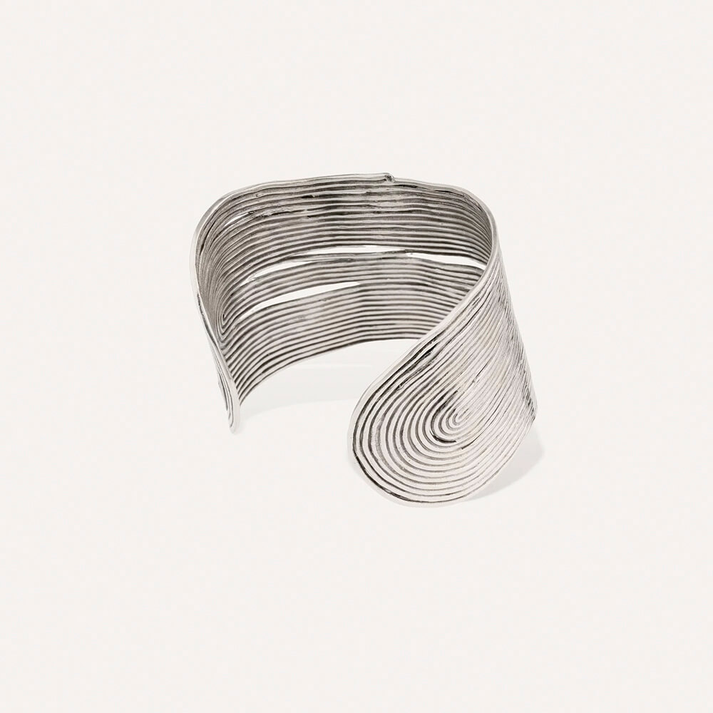 Gas Bijoux Brazalete Wave Plata - Imagen 2