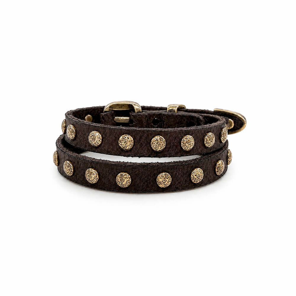 Campomaggi Brazalete Doppio Giro Chocolate