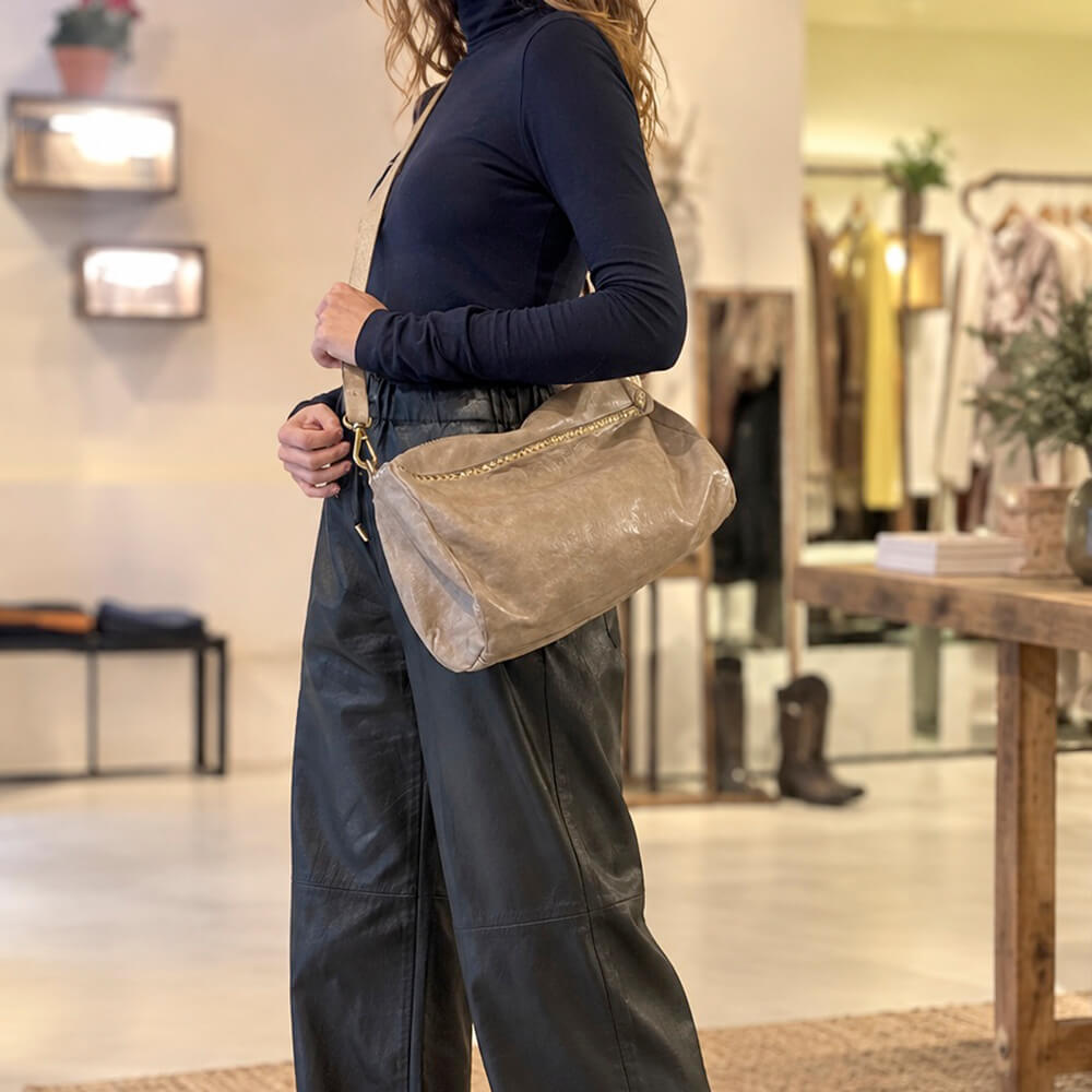 Campomaggi Bolso Kura Taupe