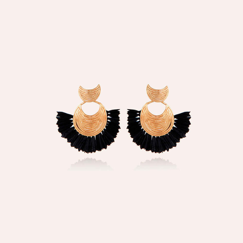 Gas Bijoux Pendientes Luna Wave